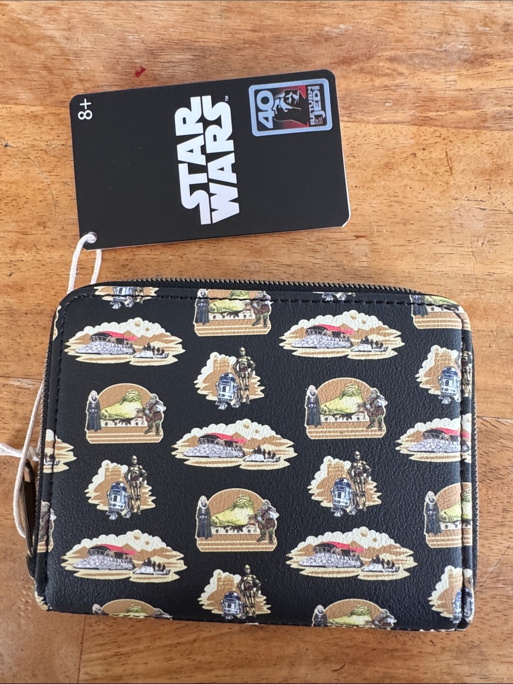 Star Wars Disney Funko Zipper Wallet NWT New